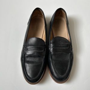 Penny loafers by J. Crew black leather loafers
